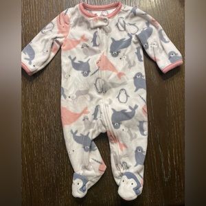 3 month Fleece sleeper